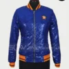 Astros Sequin Jacket