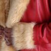 Christmas Chronicles 2 Santa Claus Red Leather Shearling Coat