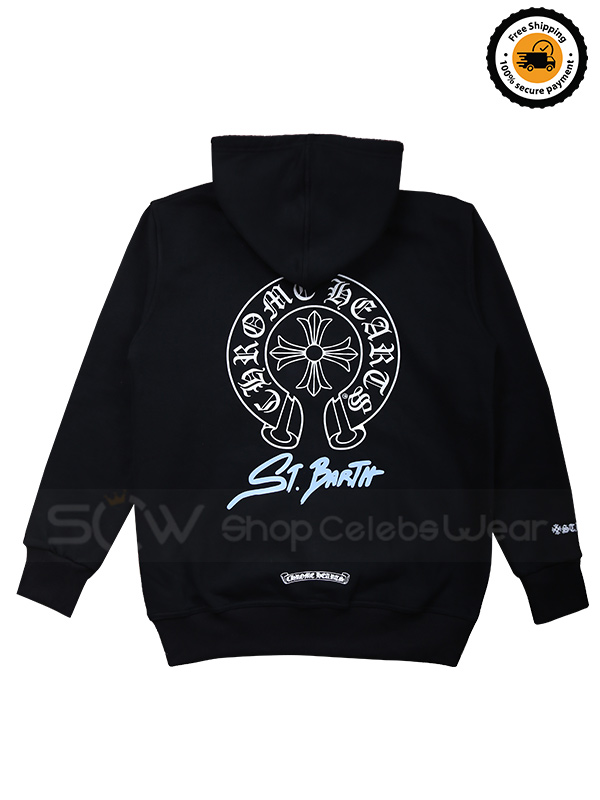 Chrome Hearts St. Barth Exclusive Zip Up Hoodie - Shop Celebs Wear