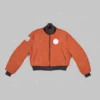 Disco Elysium Kim Kitsuragi Orange Bomber Jacket