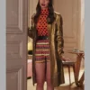 Emily in Paris S03 Emily Cooper Golden Coat