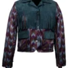 Emma Mackey Fringer Leather Jacket