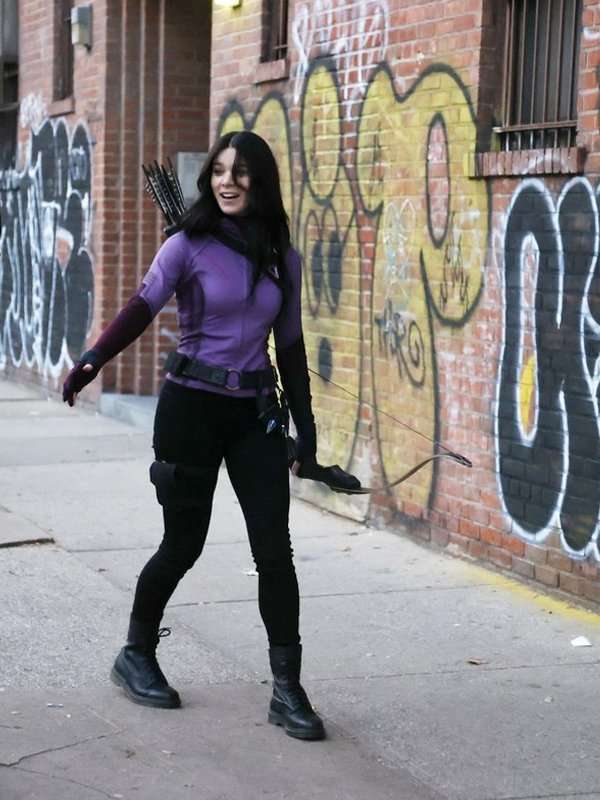 kate bishop purple jacket