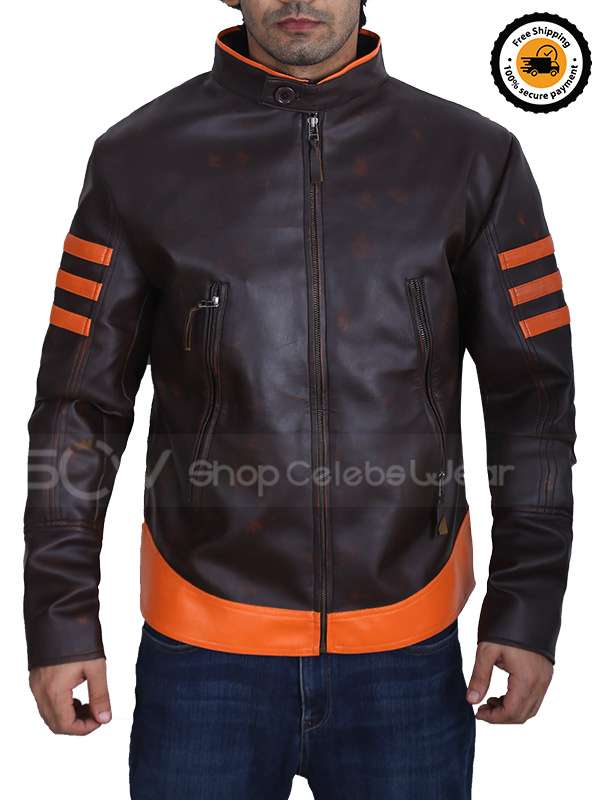 X-Men Wolverine Leather Jacket - Shop Celebs Wear