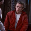 James Dean Red Leather Jacket