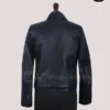 Manifest S04 Michaela Stone Leather Jacket BAck