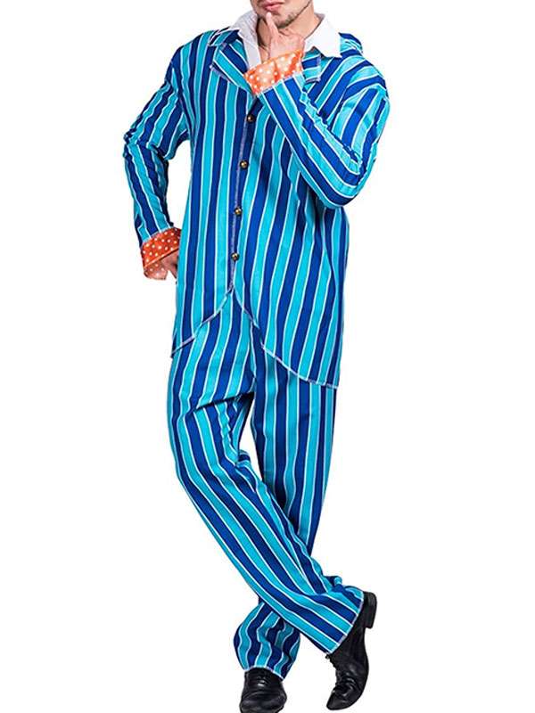 Austin Powers Pinstripe Suit Shop Celebs Wear 