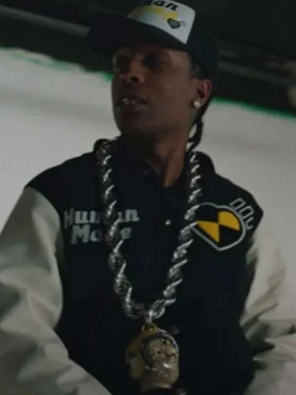 Nigo Arya Ft. A$AP Rocky Varsity Jacket - Shop Celebs Wear