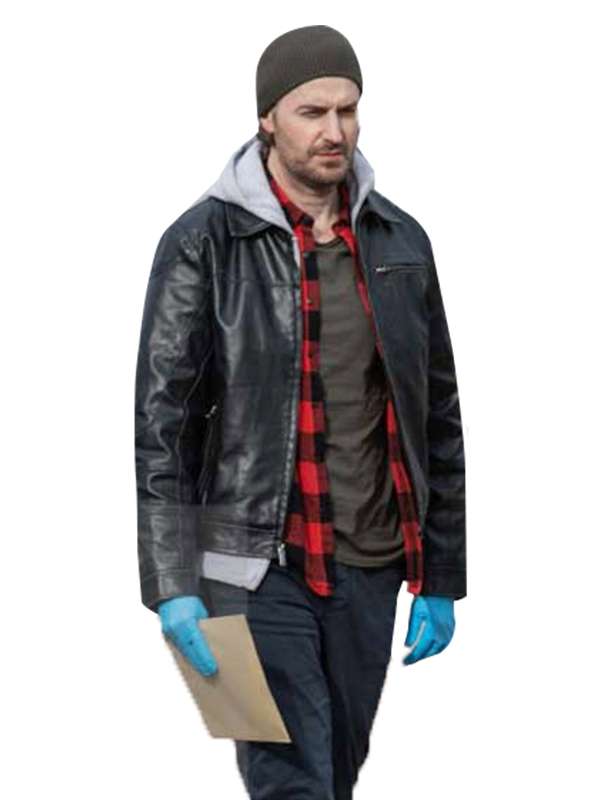 Richard Armitage Stay Close Ray Levine Leather Jacket