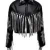 Birds of Prey Harley Quinn Fringe Jacket