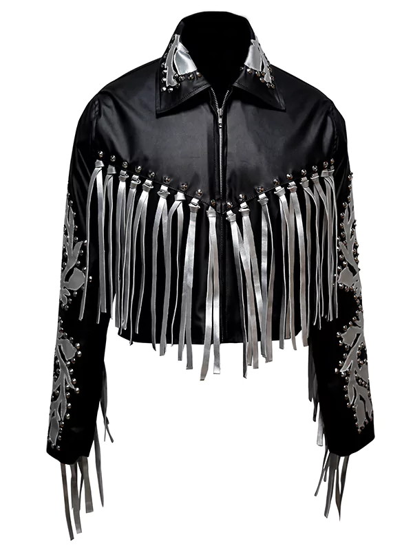 Birds of Prey Harley Quinn Fringe Jacket