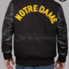 Rudy Irish University Of Notre Dame Sean Astin Bomber Jacket