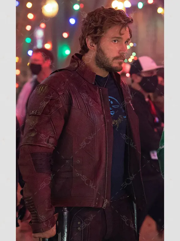 Newly The Guardians of the Galaxy Holiday Special Star Lord Jacket