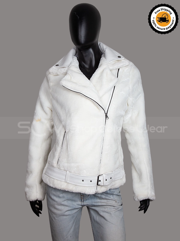 The Recruit Max Meladze Shearling Jacket Front