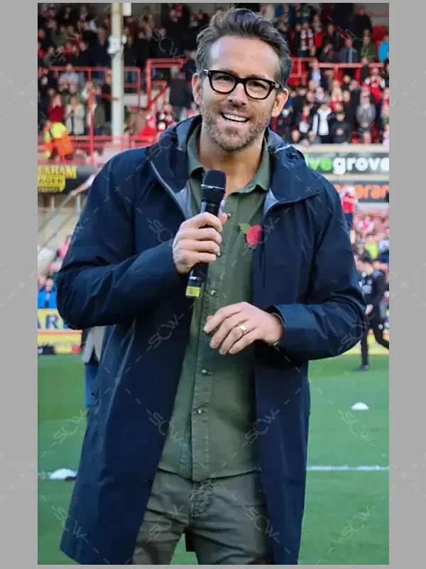 Welcome To Wrexham Ryan Reynolds Blue Jacket