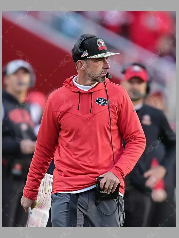 San Francisco 49ers Kyle Shanahan Hoodie - Paragon Jackets