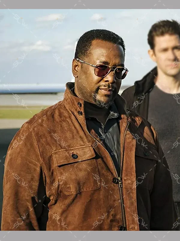 Tom Clancy’s Jack Ryan James Greer Suede Jacket