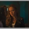 Brie Larson Leather Jacket Fast X Black