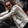 Jason Momoa Fast X Snakeskin Leather Jacket