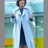 So Help Me Todd Margaret Blue Trench Coat