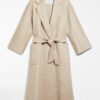 So Help Me Todd Margaret Wrap Beige Coat