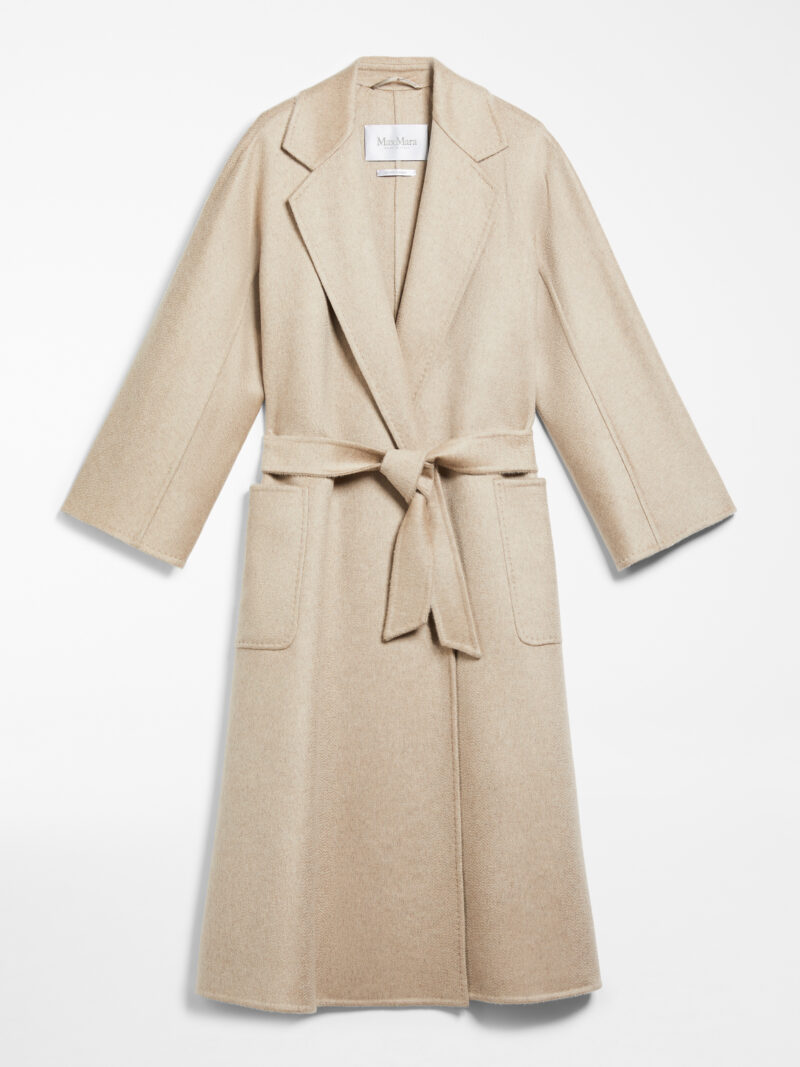 So Help Me Todd Margaret Wrap Beige Coat