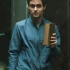 You Penn Badgley Blue Jacket