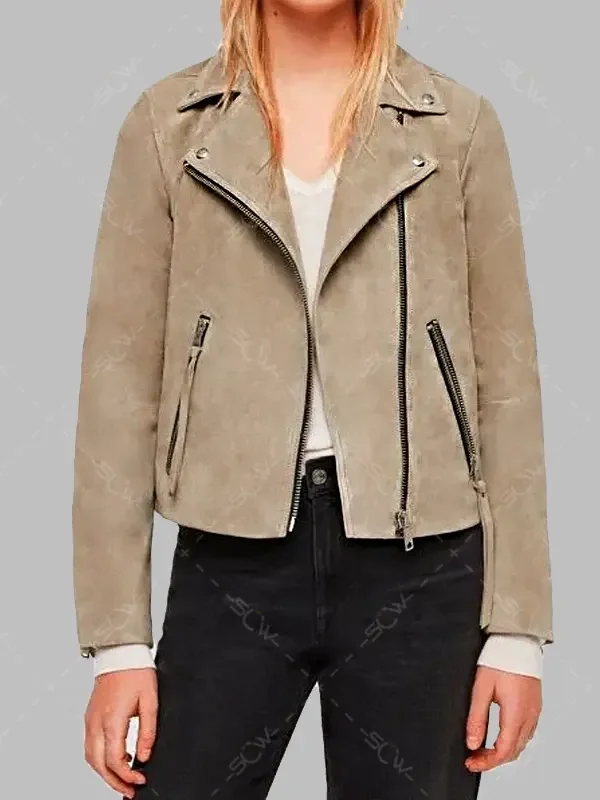 Bad Sisters Ursula Flynn Suede Jacket