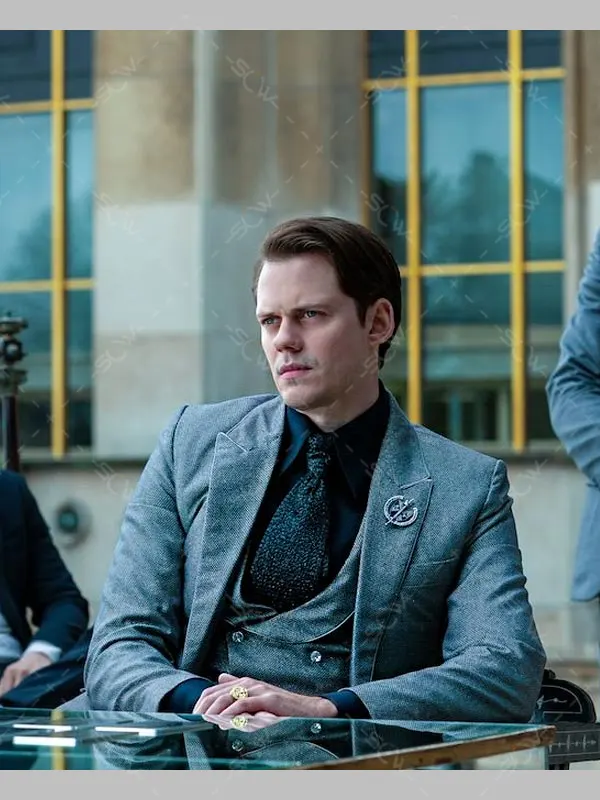 Marquis John Wick Chapter 4 Bill Skarsgard Suit