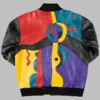 Pelle Pelle Picasso Plush Multicolor Leather Jacket