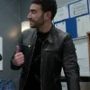 Roy Kent Biker Leather Jacket