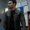 Roy Kent Ted Lasso S03 Biker Leather Jacket