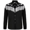 Barbie Ken Fringe Black Shirt