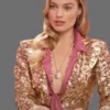 Barbie Margot Robbie Sequin Blazer