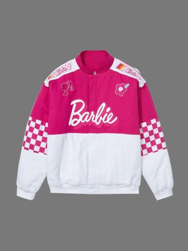 Barbie Pink Racer Jacket | Barbie Pink Jacket