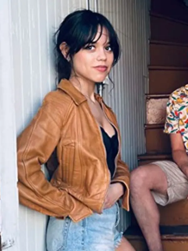 Jenna Ortega Leather Jacket