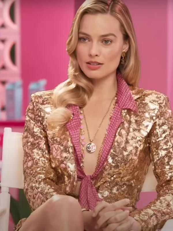 Robbie Golden Sequin Blazer