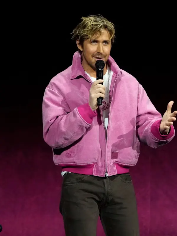 Ryan Gosling Pink Jacket