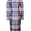 And Just Like That S02 Carrie Bradshaw Plaid Coat