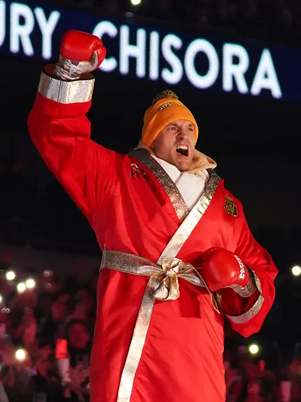 Tyson Fury Red Coat