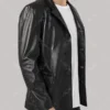 leather blazer jacket