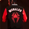 Miles Morales Black Varsity Jacket