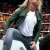 Edge Green Leather Jacket