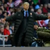 England World Cup Arsene Wenger Black Coat