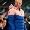 lionesses jacket pink and blue