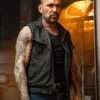 Jason David Frank Black Denim Vest