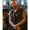 Jason David Frank Black Denim Vest