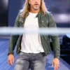 WWE Edge Green Leather Jacket