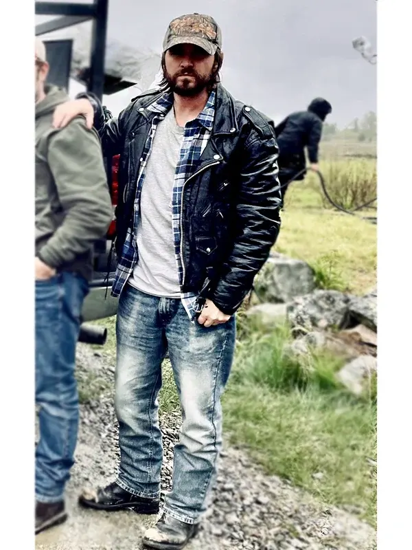 Aaron Stanford Leather Jacket