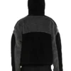 Trendt Vision Fleece Black And Grey Jacket